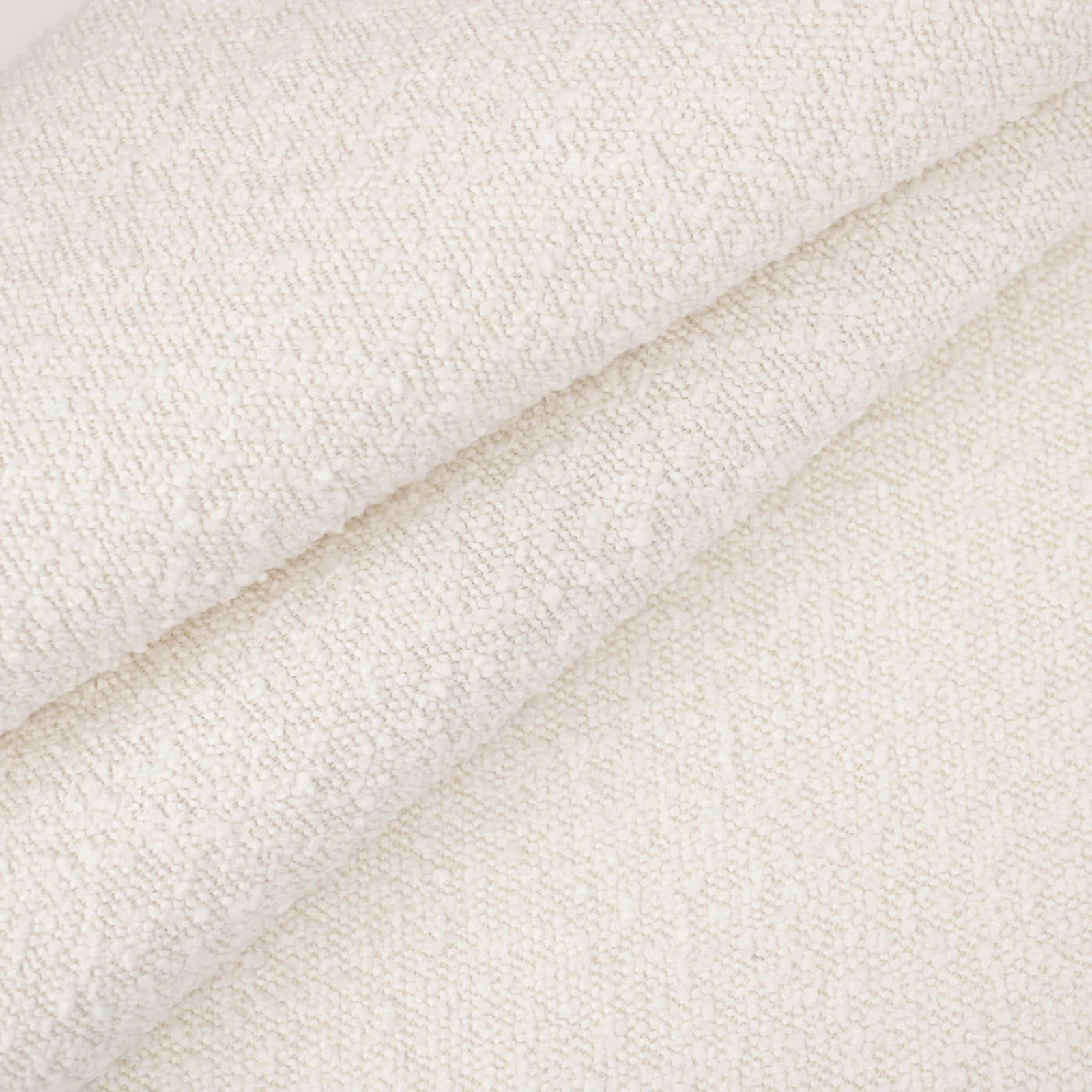 Paris Boucle Textured Tweed Upholstery - Ecru – Lullabee Fabrics