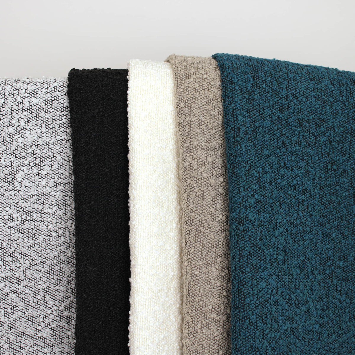 Boucle Tweed Coating Ecru Upholstery Home Furnishing Fabric Ecru