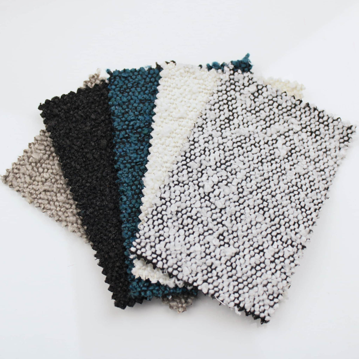 Boucle Tweed Coating Ecru Upholstery Home Furnishing Fabric Ecru