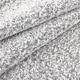 Boucle Tweed Coating White Upholstery Home Furnishing Fabric White On Black