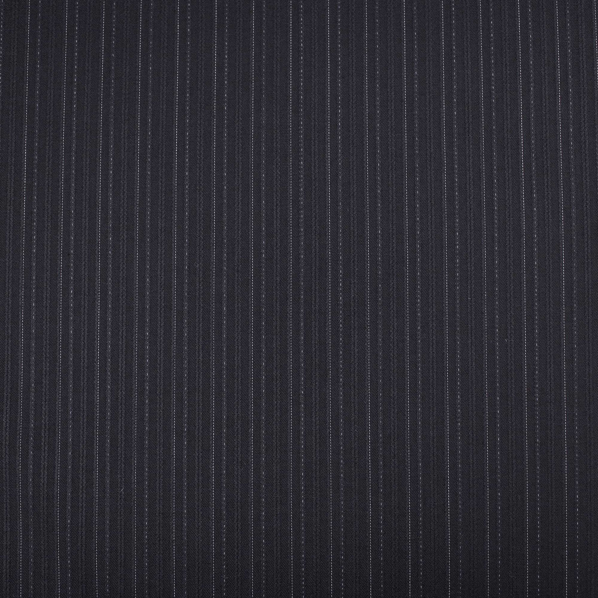 Pinstripe Suiting Charcoal  Wool Blend Fabric Tailoring Dressmaking Suit Trouser Material Blazer Smart Mens Charcoal