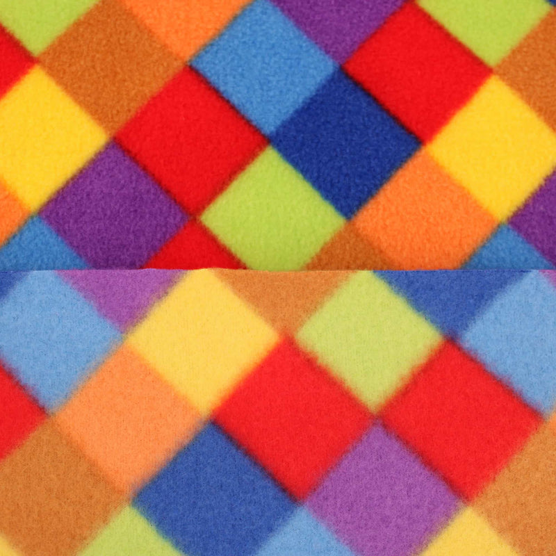 Fleece discount fabric squares