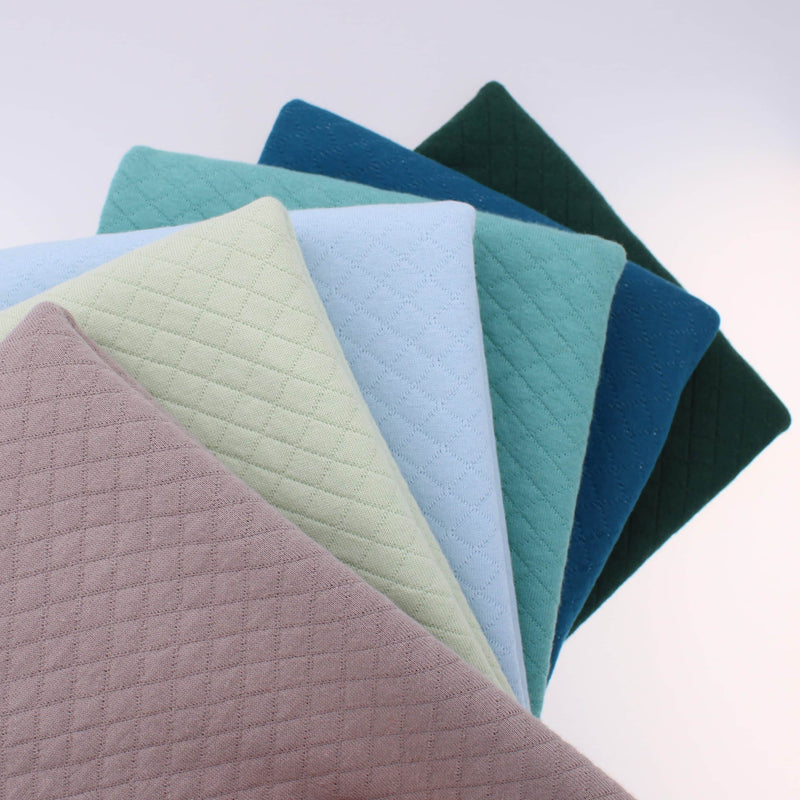 double sided quilted soft cotton fabric