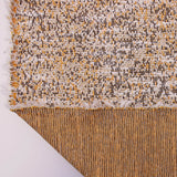 textured boucle in sparkling honey