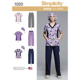 Simplicity Women's and Plus Size Scrubs