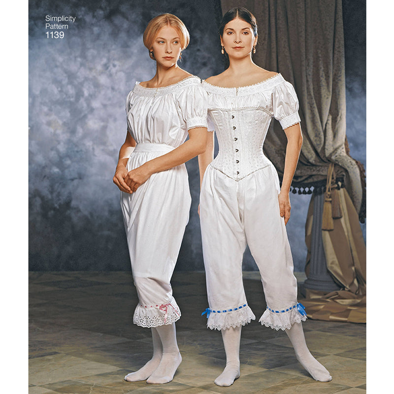 Simplicity Women's Civil War Undergarments