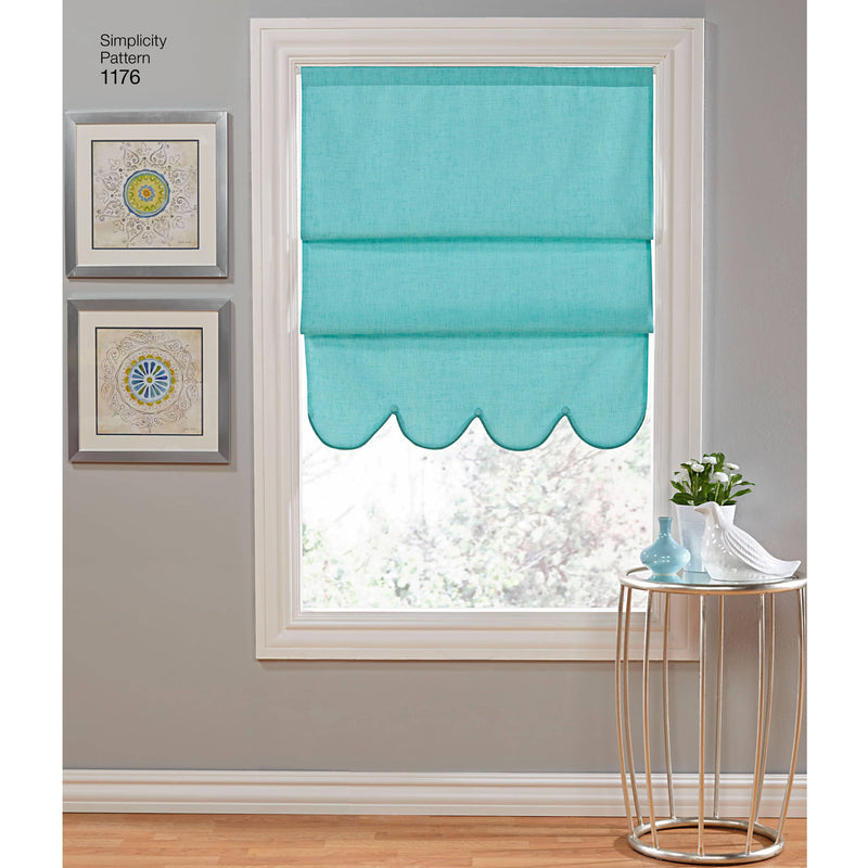 Simplicity Window Treatments Sewing Pattern S1176