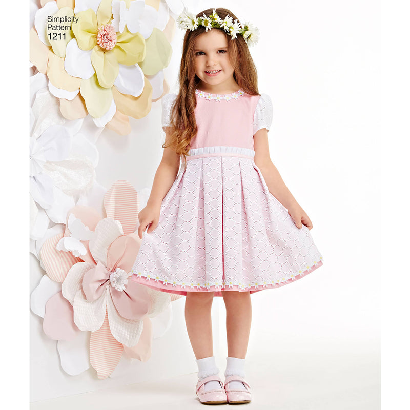 Simplicity Child's and Girls' Dress in two lengths