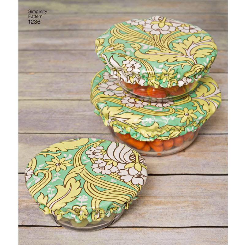 Simplicity Casserole Carriers, Gifting Baskets and Bowl Covers Sewing Pattern S1236