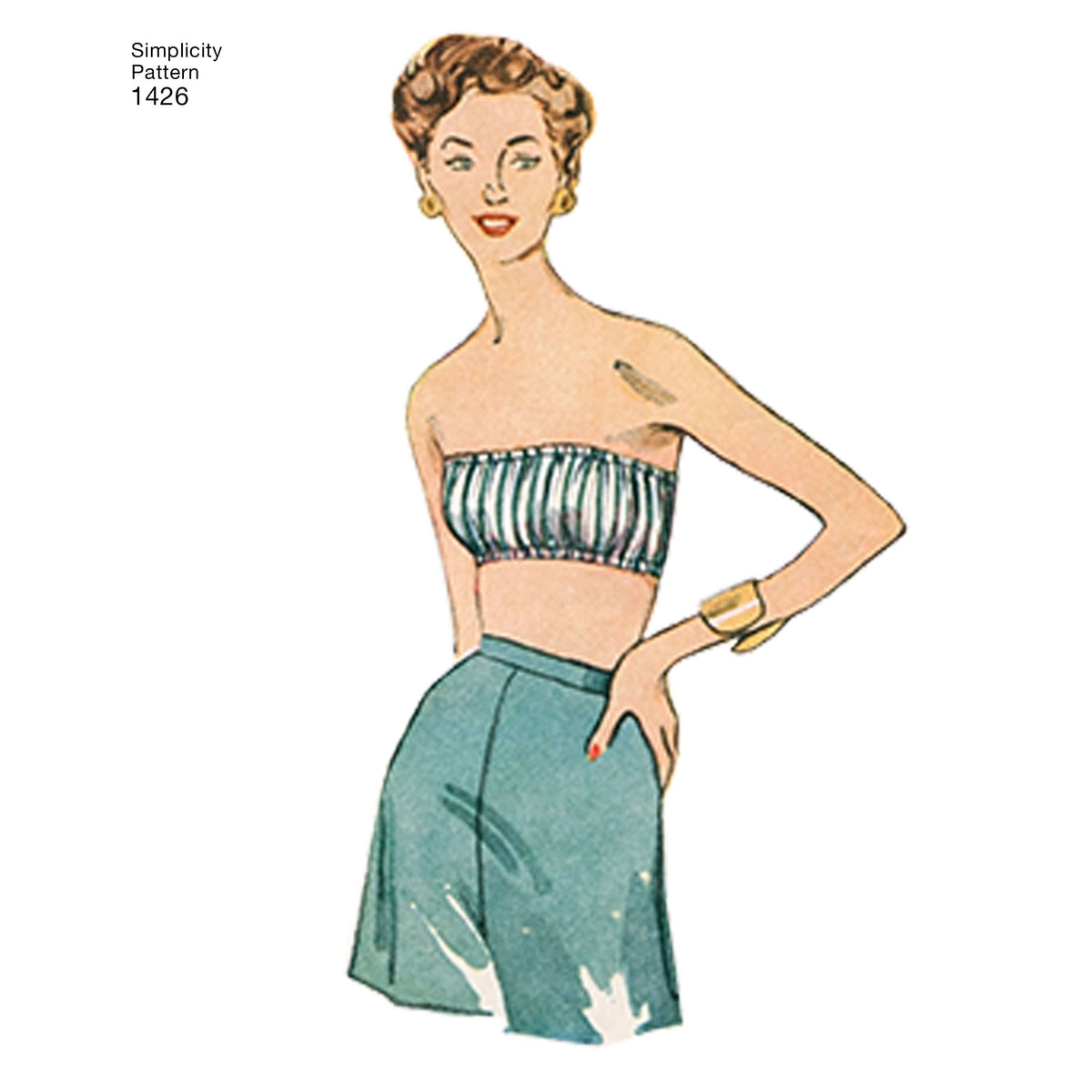 Simplicity Women's Vintage 1950's Bra Tops