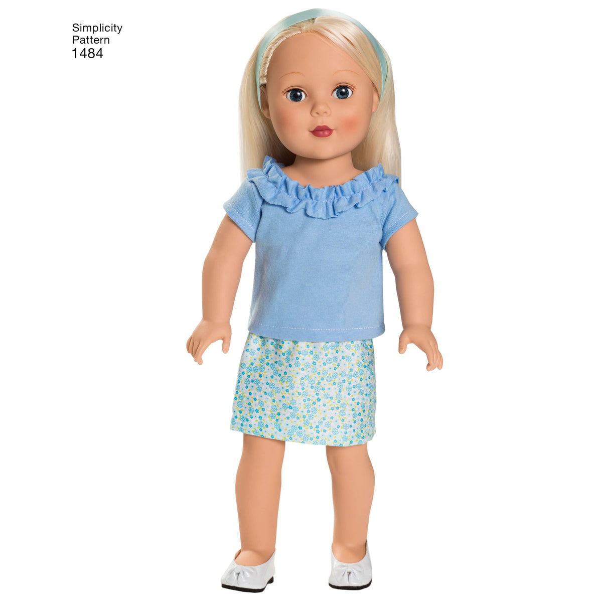 Simplicity 18" Doll Clothes Sewing Pattern S1484