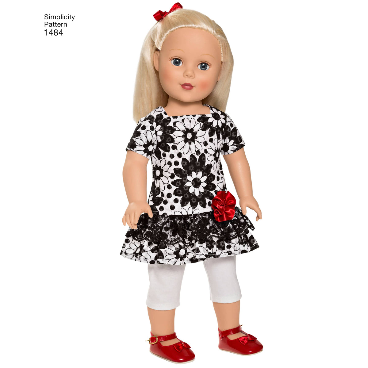 Simplicity 18" Doll Clothes Sewing Pattern S1484