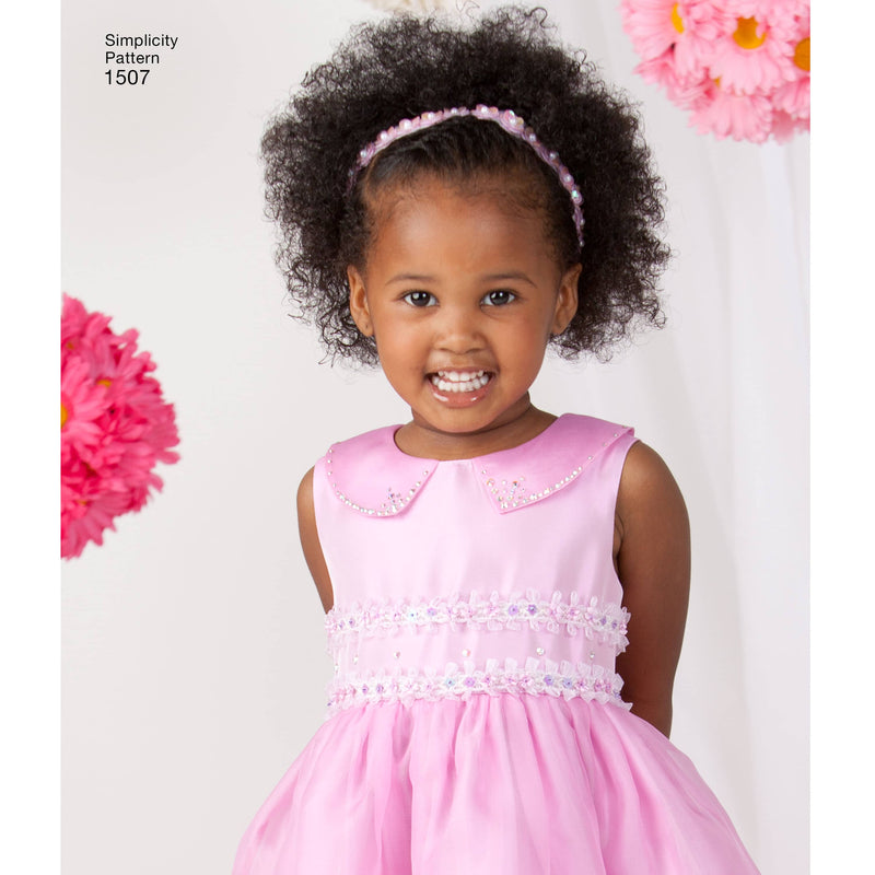 Simplicity Toddlers' and Child's Special Occasion Dress