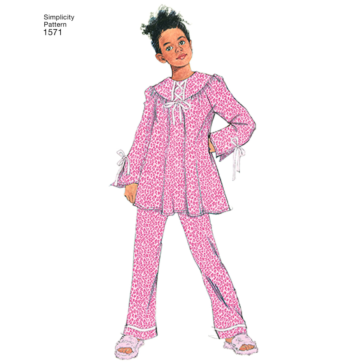 Simplicity Child's and Girl's Loungewear Separates