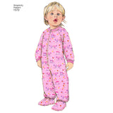 Simplicity Toddlers' and Child's Sleepwear and Robe