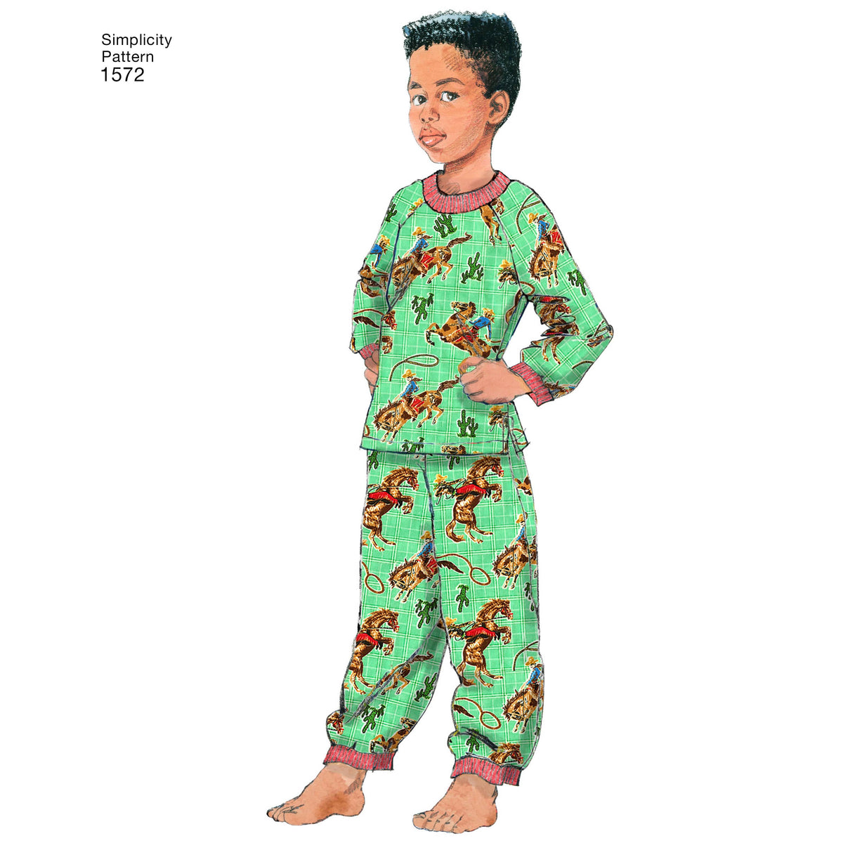 Simplicity Toddlers' and Child's Sleepwear and Robe