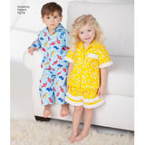 Simplicity Toddlers' Loungewear Sewing Pattern S1574