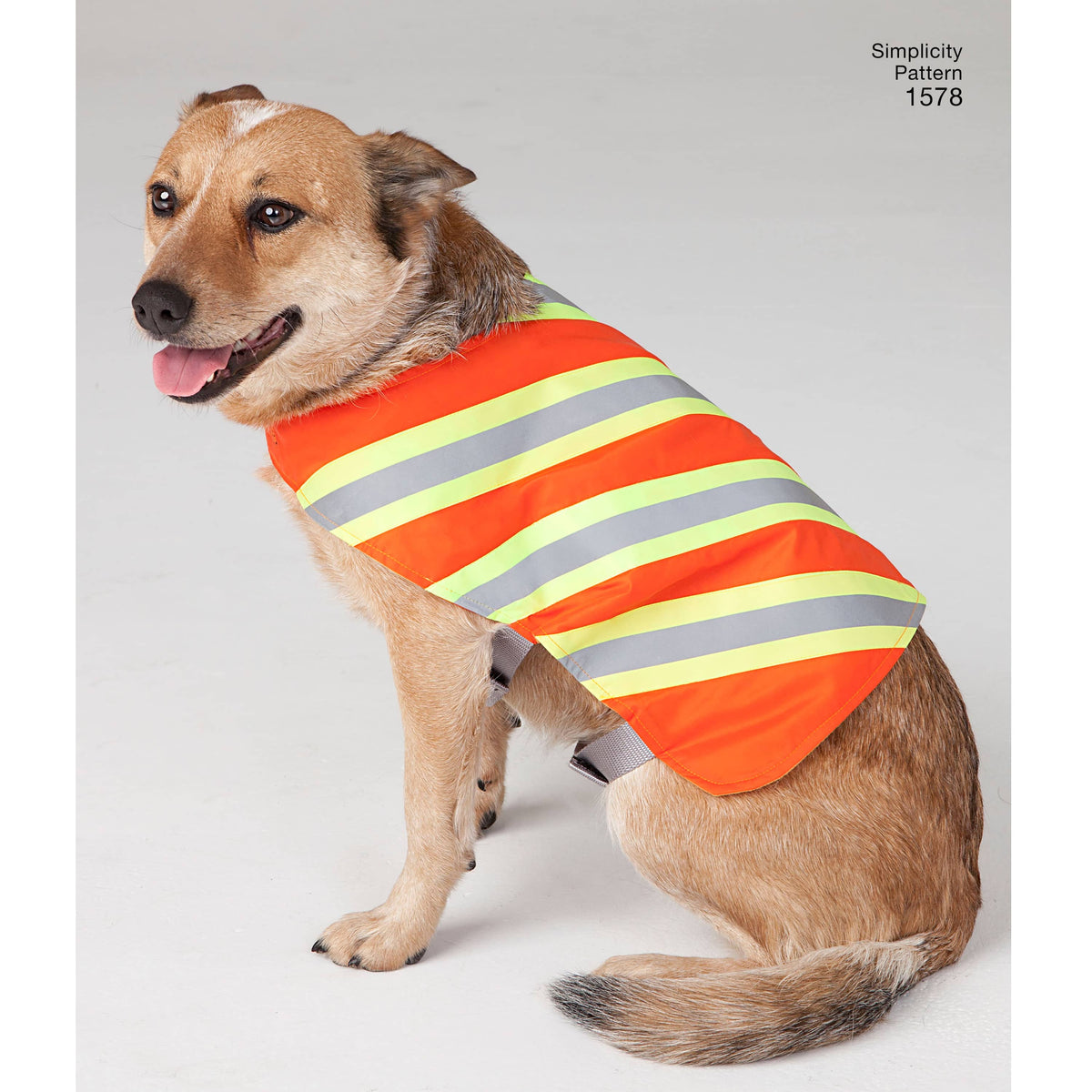 Simplicity Large Size Dog Clothes Sewing Pattern S1578