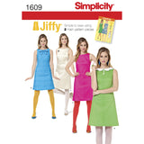 Simplicity Women's Jiffy 1960's Vintage Dress