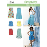 Simplicity Women's Knit or Woven Skirts