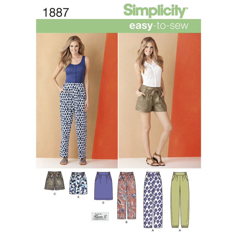 Simplicity Women's Trousers & Skirts