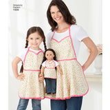 Simplicity Child's & Women's Aprons Sewing Pattern S1936