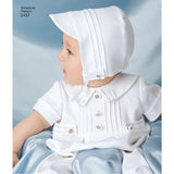 Simplicity Babies' Special Occasion Sewing Pattern S2457