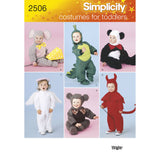 Simplicity Toddler Costumes Sewing Pattern S2506