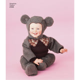 Simplicity Toddler Costumes Sewing Pattern S2506