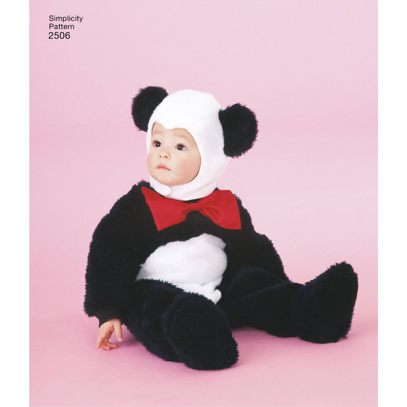 Simplicity Toddler Costumes Sewing Pattern S2506