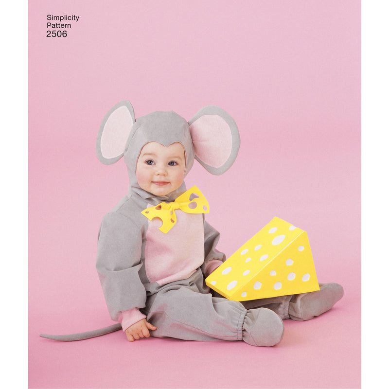 Simplicity Toddler Costumes Sewing Pattern S2506