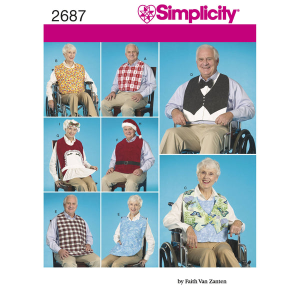 Simplicity Crafts Sewing Pattern S2687