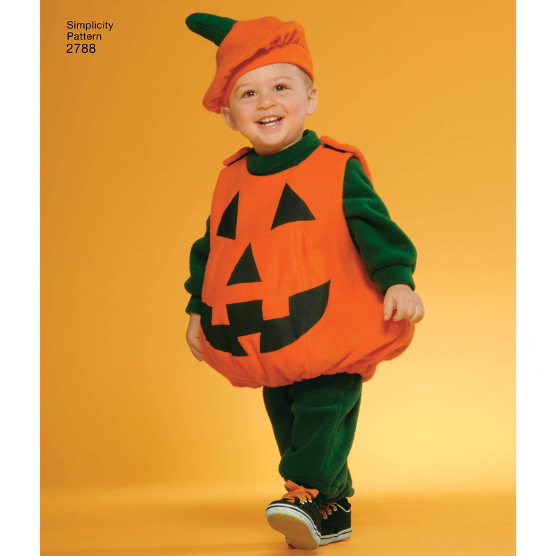 Simplicity Toddler Costumes Sewing Pattern S2788