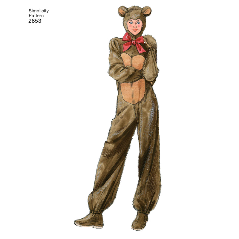 Simplicity Adult Costumes Sewing Pattern S2853