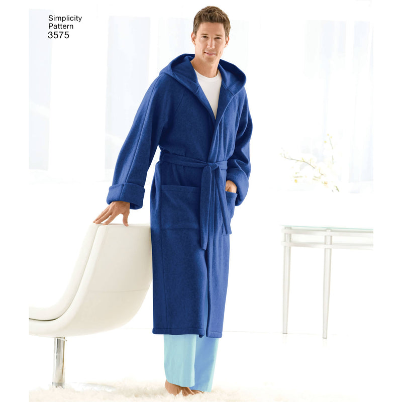 Simplicity Women's/Men/Child Sleepwear Sewing Pattern S3575