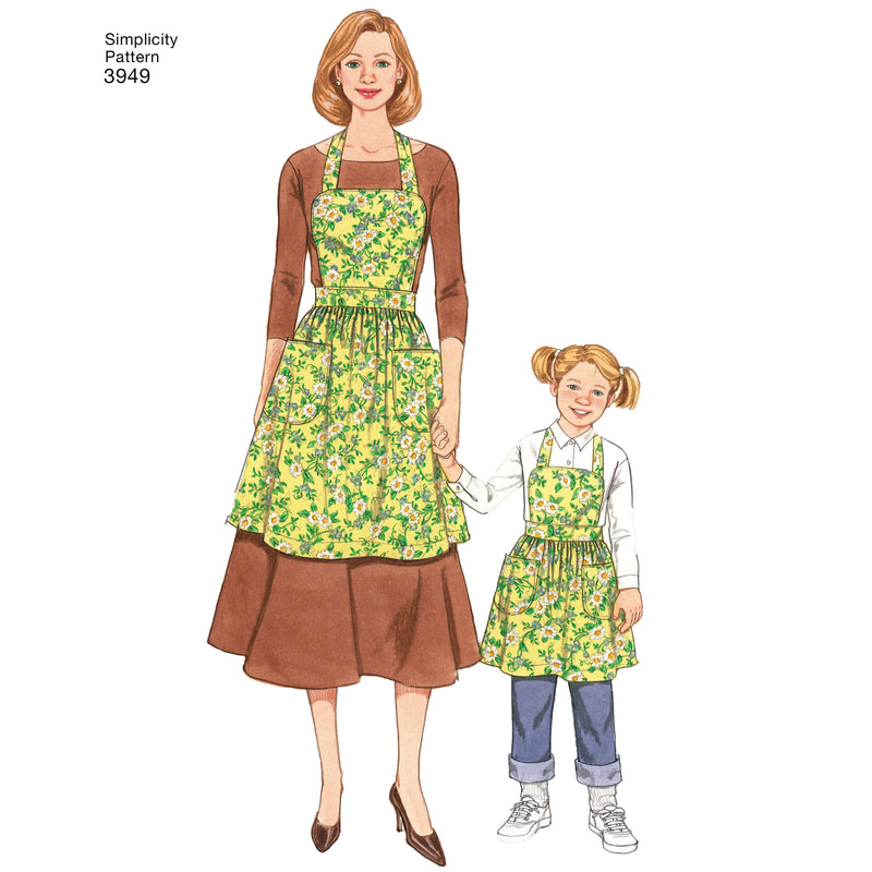 Simplicity Aprons Sewing Pattern S3949
