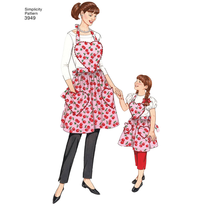 Simplicity Aprons Sewing Pattern S3949