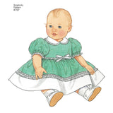 Simplicity Doll Clothes Sewing Pattern S4707