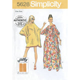 Pattern 5628 Women's One Size Vintage Jiffy Caftan