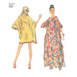 Pattern 5628 Women's One Size Vintage Jiffy Caftan