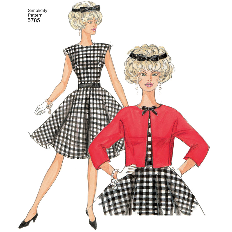 Simplicity Doll Clothes Sewing Pattern S5785