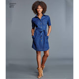 Simplicity Women's Shirt Dress