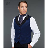 Simplicity Boys' and Men's Vest, Bow-tie, Cummerbund and Ascot Sewing Pattern S8023