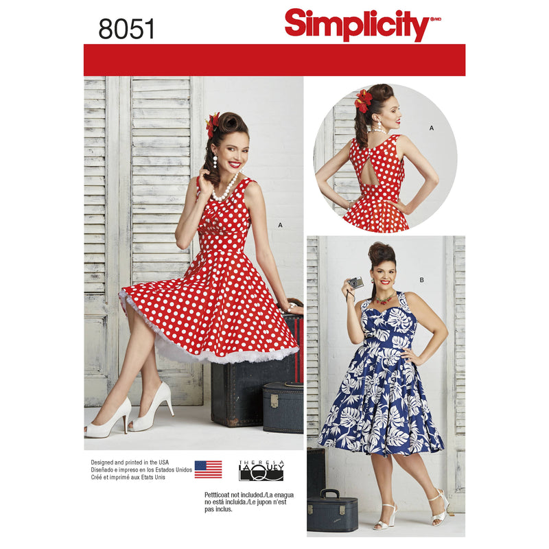 Simplicity Women's and Plus Size Dresses