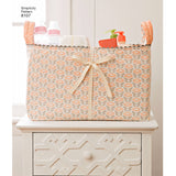 Simplicity Bucket, Basket & Tote Organizers Sewing Pattern S8107