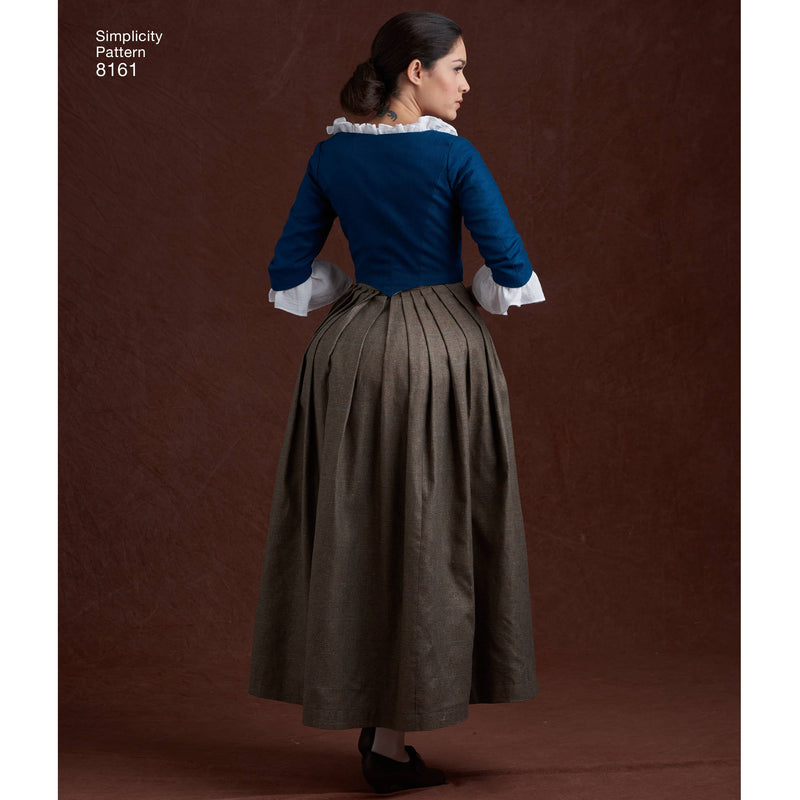 Simplicity Pattern 8161 Women's 18th Century Costumes