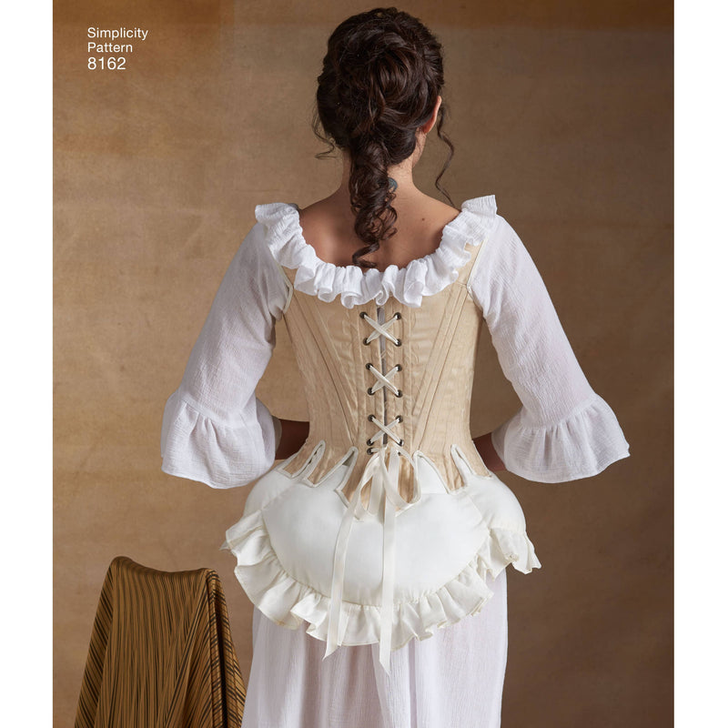 8162 Simplicity Misses Corset Costume