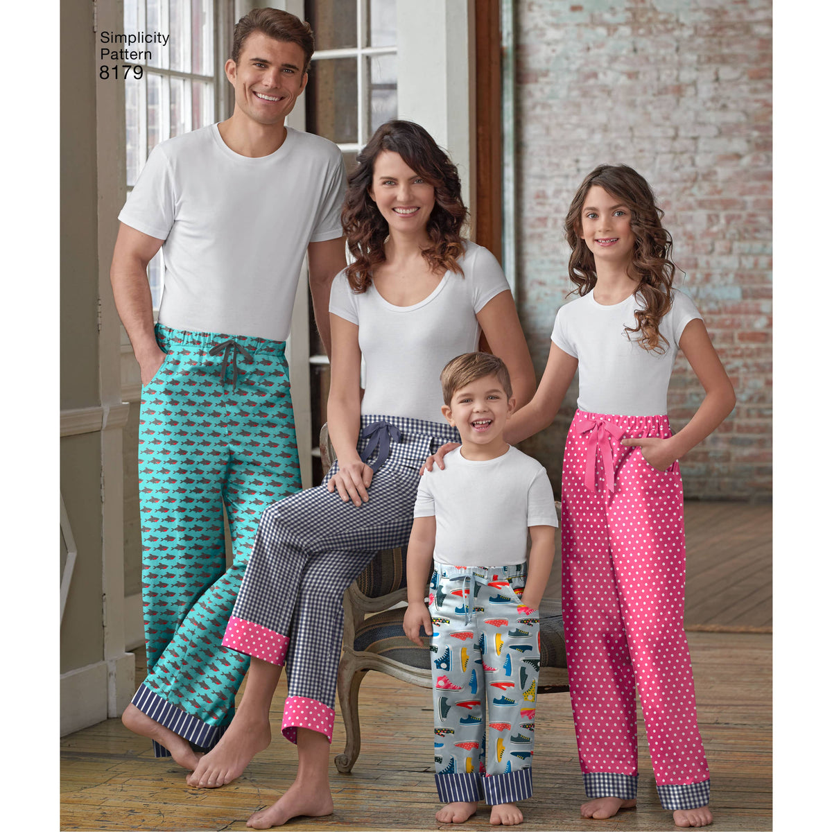 Pattern 8179 Child, Teen and Adult Lounge Pant