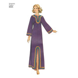 Simplicity Pattern 8505 Misses' Vintage Caftans