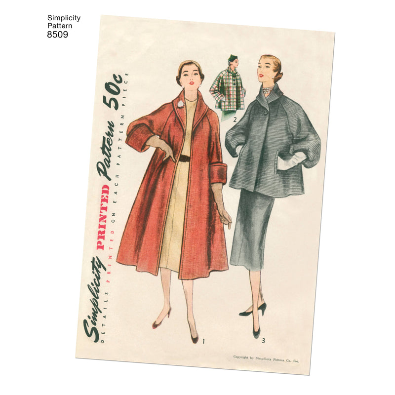 Simplicity Misses Coat and Jacket Sewing Pattern S9685 – Lullabee